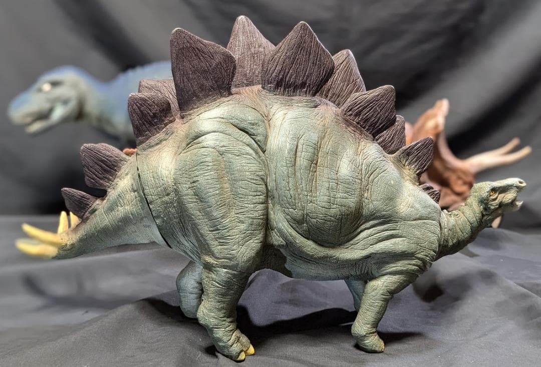 超恐竜ティラノサウルス＆トリケラトプス＆ステゴサウルス（バンダイ）３体セット