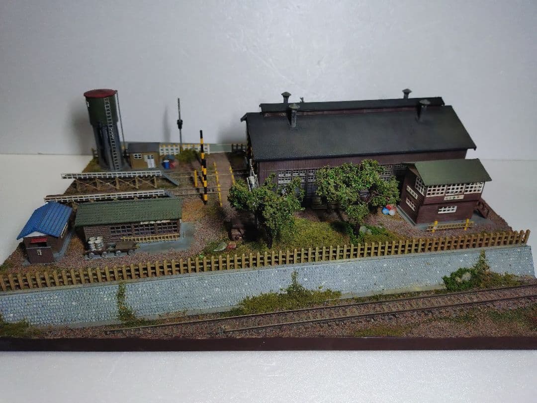 ジオラマ【36✕26cm程度】　Nゲージサイズ?　レール幅（9mm）