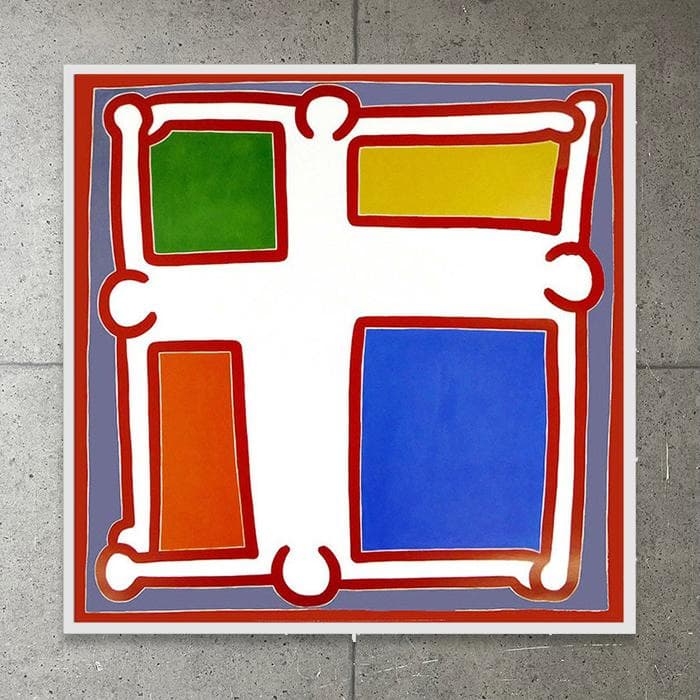 額装済/Untitled No6/キース ヘリング/インテリア/ポスター/アート