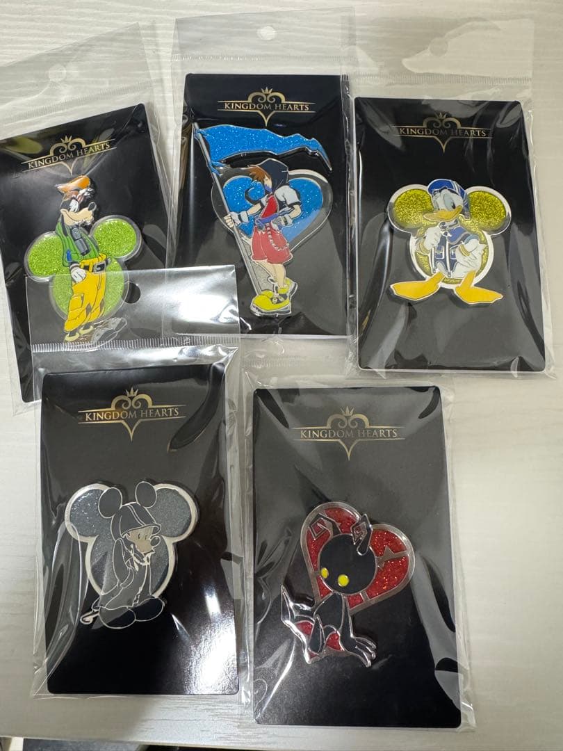キングダムハーツ ロフト ピンズ 全5種類セット