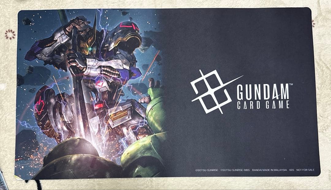 鉄血のオルフェンズ バルバトス プレイマット ティーチングアプリ 当選品