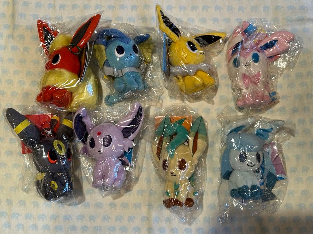 pokémon time eievui collection マスコット 8体