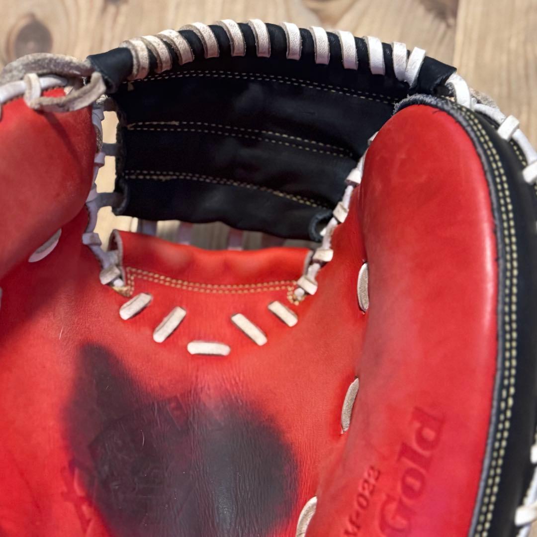 ハイゴールド　軟式キャッチャーミット　左投げ