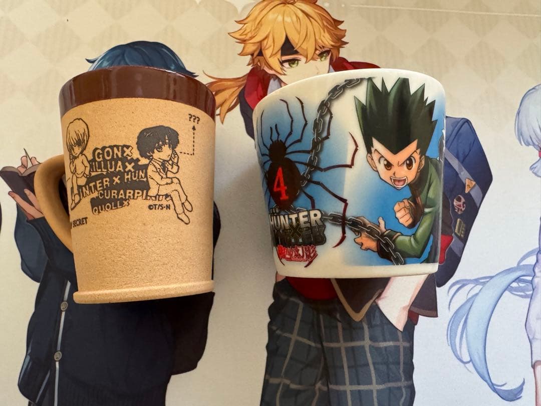 HUNTER×HUNTER 旧アニメ マグカップ2個セット