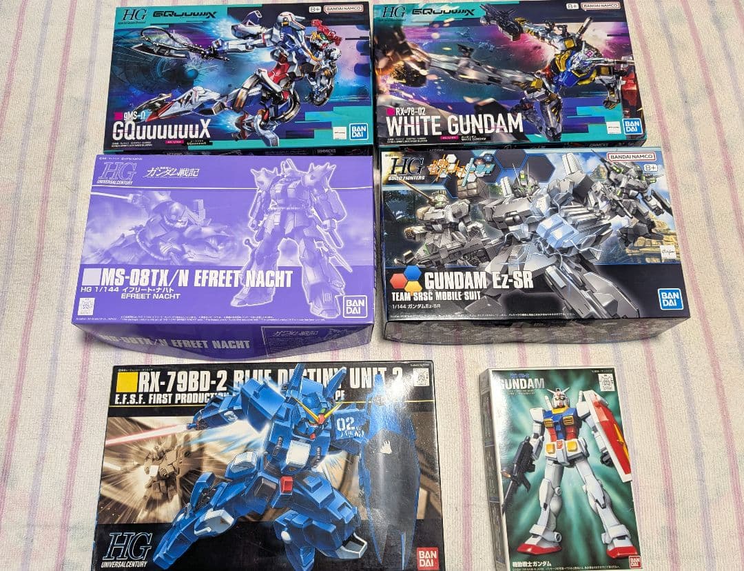 H*佐様 ガンプラまとめ売り　6点セット・一部ジャンク扱いあり