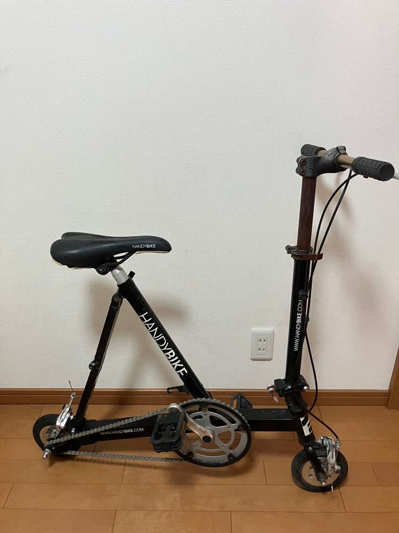 HANDYBIKE 折りたたみ自転車 ブラック