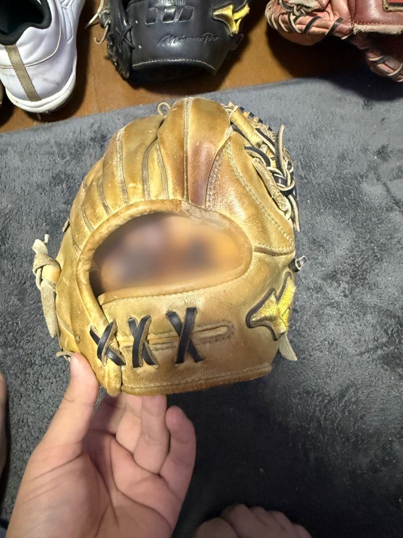 Mizuno 硬式グローブ 右投げ用 ブラウン