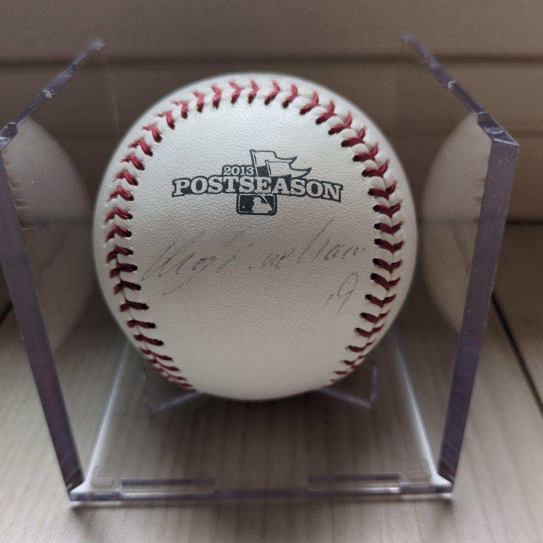 2013年ポストシーズン公式ボール 上原浩治サイン入り