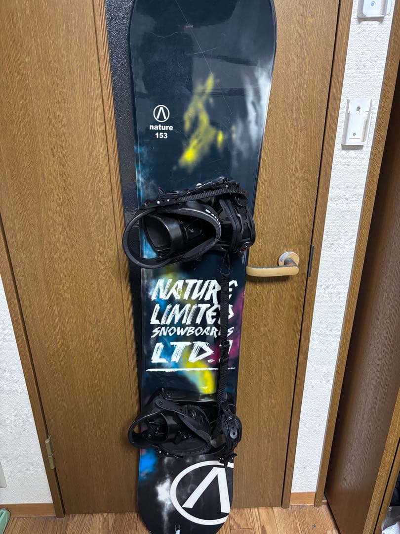 ARBN nature 153 スノーボード ビンディング付き