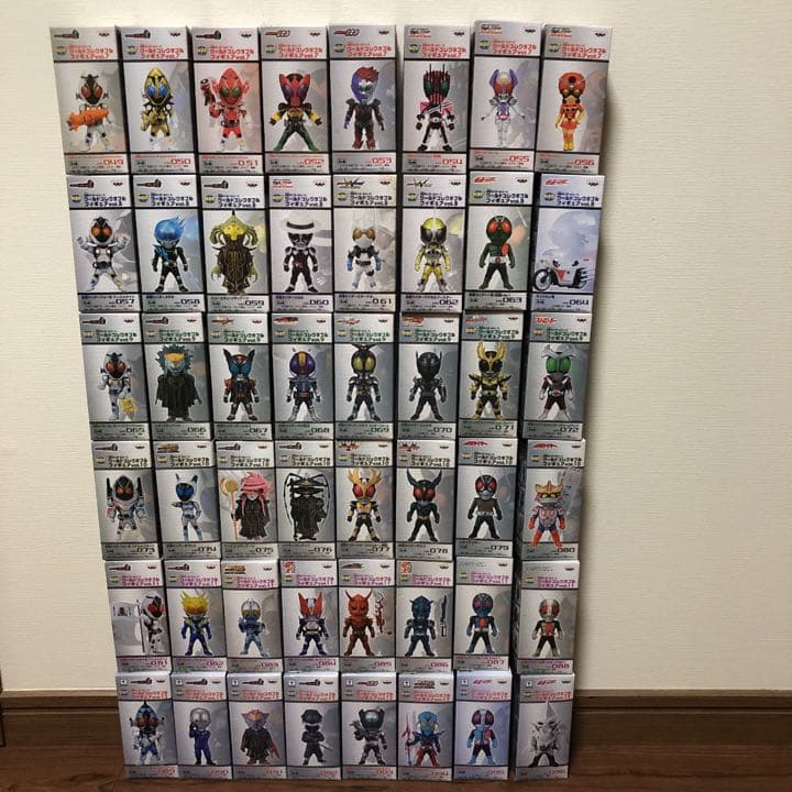 未開封❗️　仮面ライダーワールドコレクタブルフィギュア　　ワーコレvol.7〜12