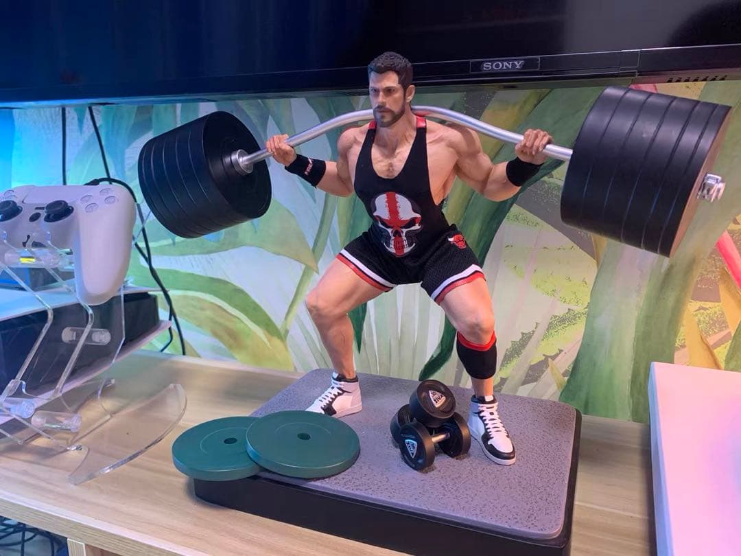 バイオハザード クリスレッドフィールド ガレージキット ガレキ スタチュー④