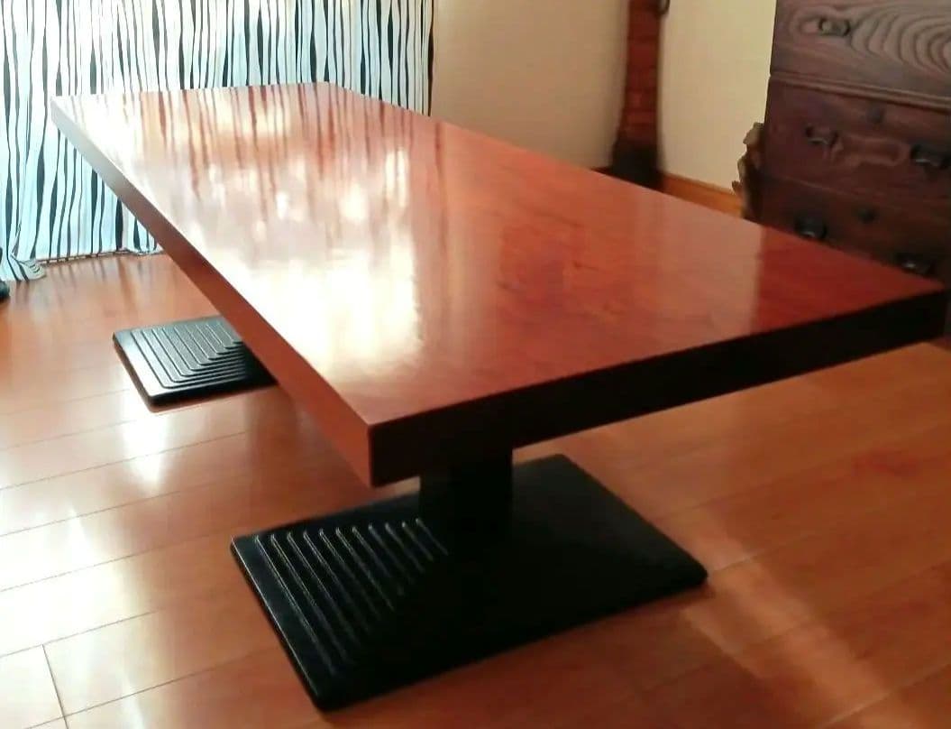 無垢材 立派なローテーブル　ローズウッド　座卓　一枚板　天板　木製座卓