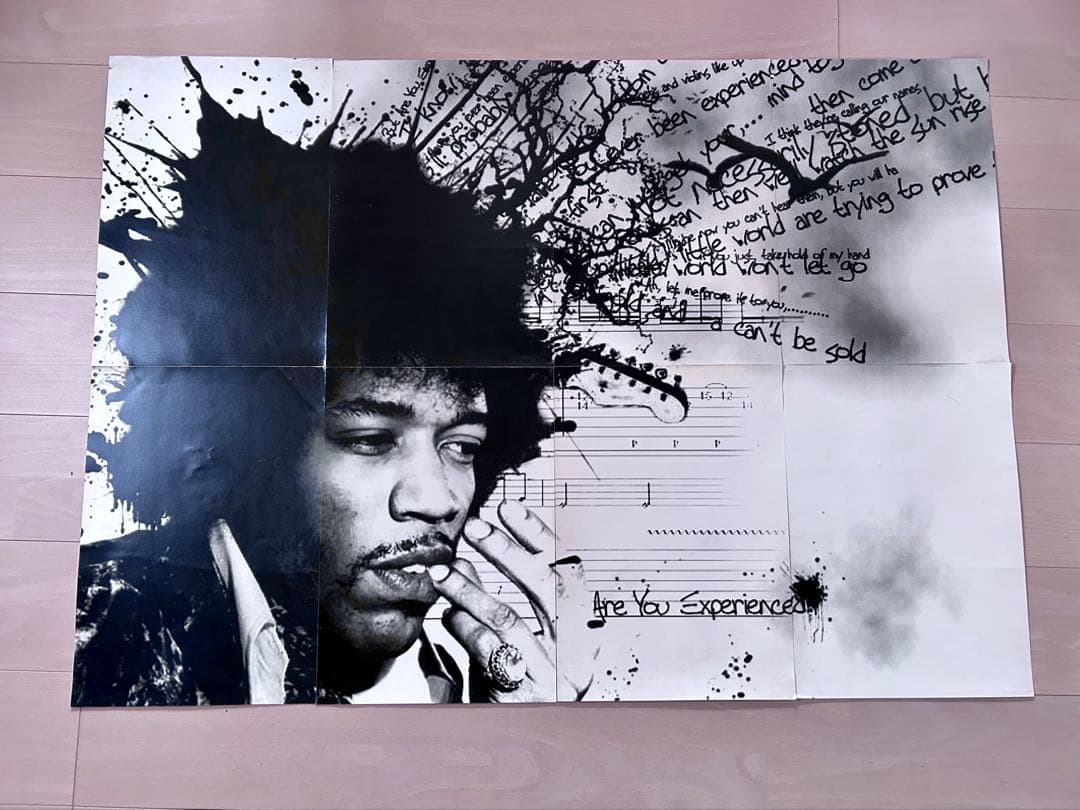 ジミヘン ジミ・ヘンドリクス 神様 大判サイズ ポスター