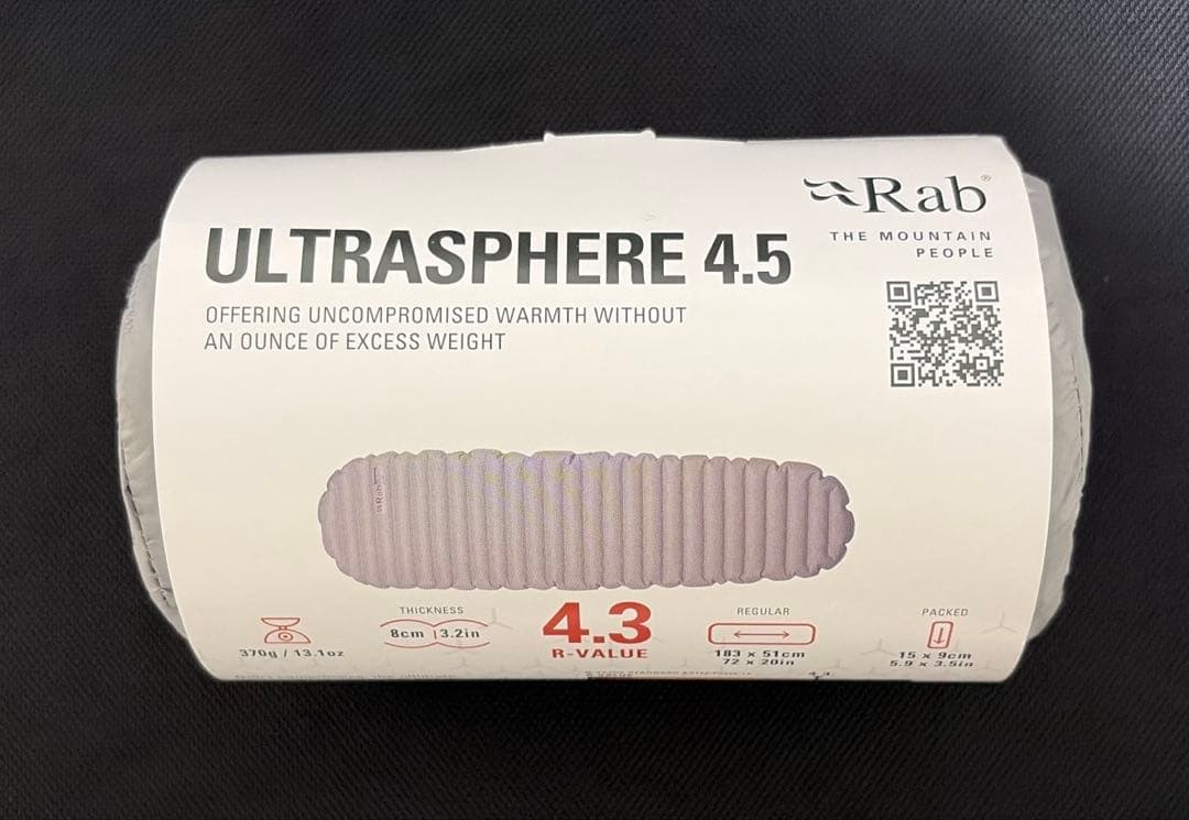 【新品】Rab Ultrasphere 4.5 ウルトラスフィア4.5エアマット