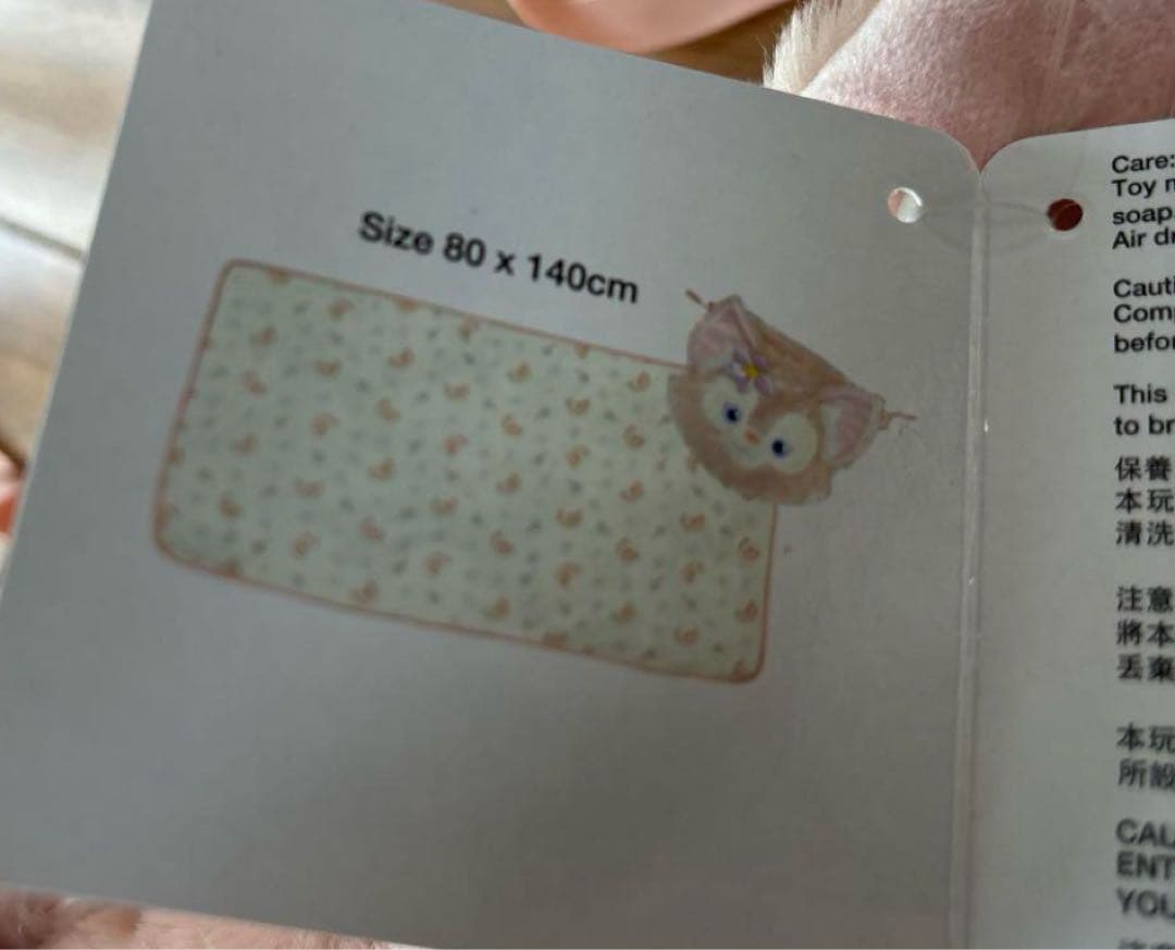 香港ディズニー　リーナベル　ブランケット　リース　セット売り　ダッフィー