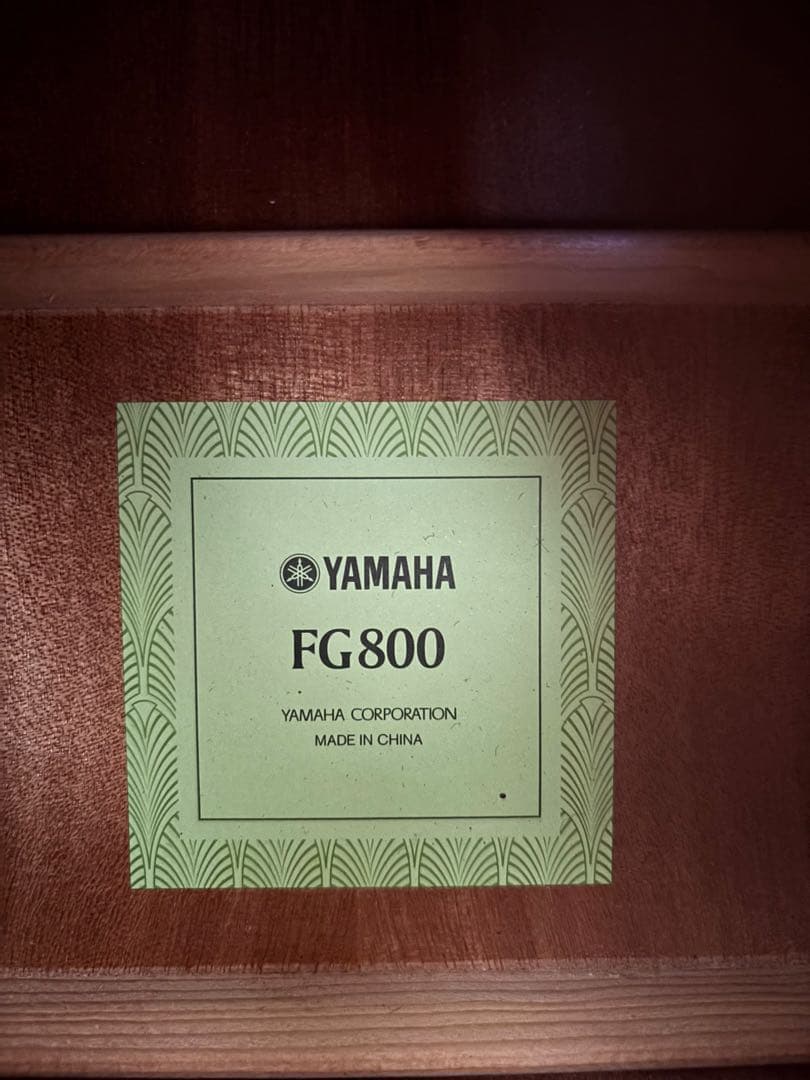 YAMAHA FG800 アコースティックギター