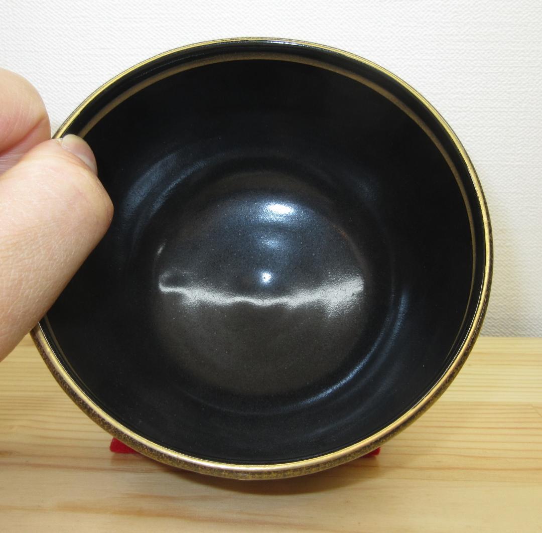 送料込【逢絢亭・新品】茶道具 茶碗 京焼 乾山写 水仙の図 壱休窯 共箱入り