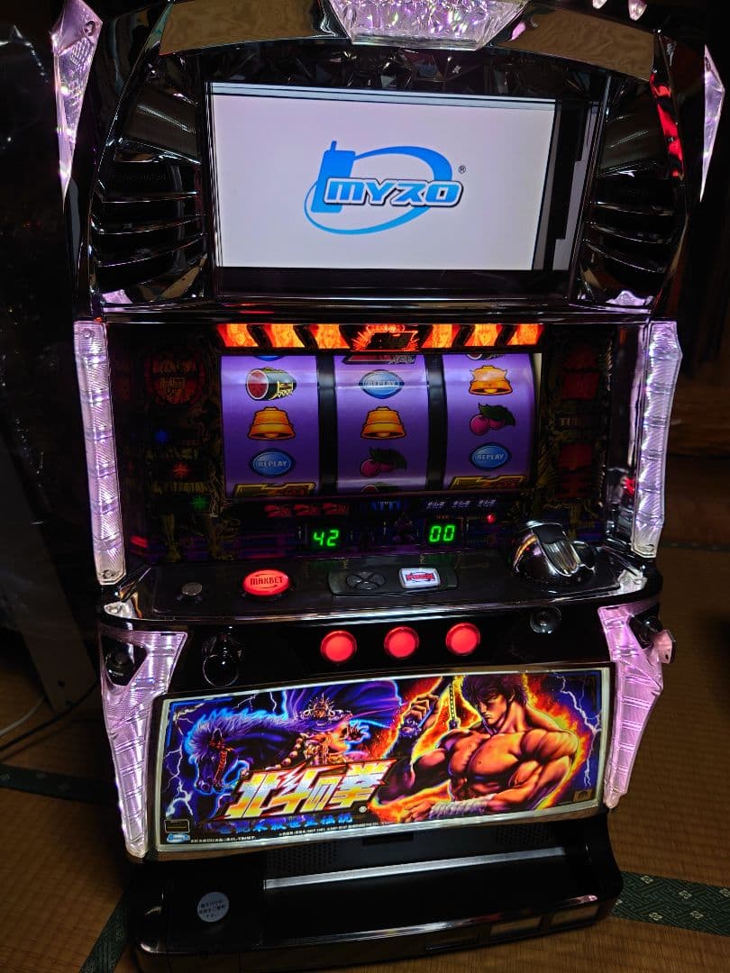 パチスロ北斗の拳 世紀末救世主伝説　実機パチンコサミー