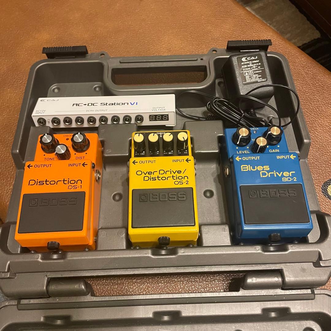 BOSS BD-2 DS-1 OS-2 CAJ AC→DC Station VI