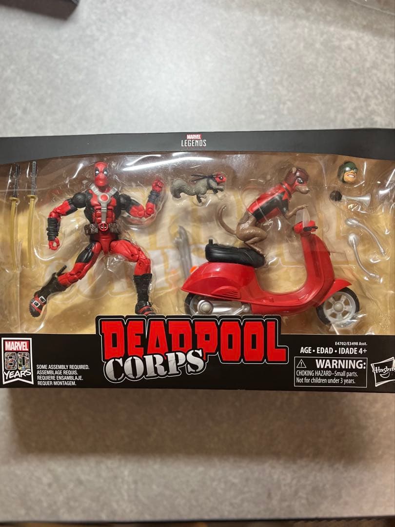 マーベルレジェンド デッドプール・コープス & スクーター デラックスパック
