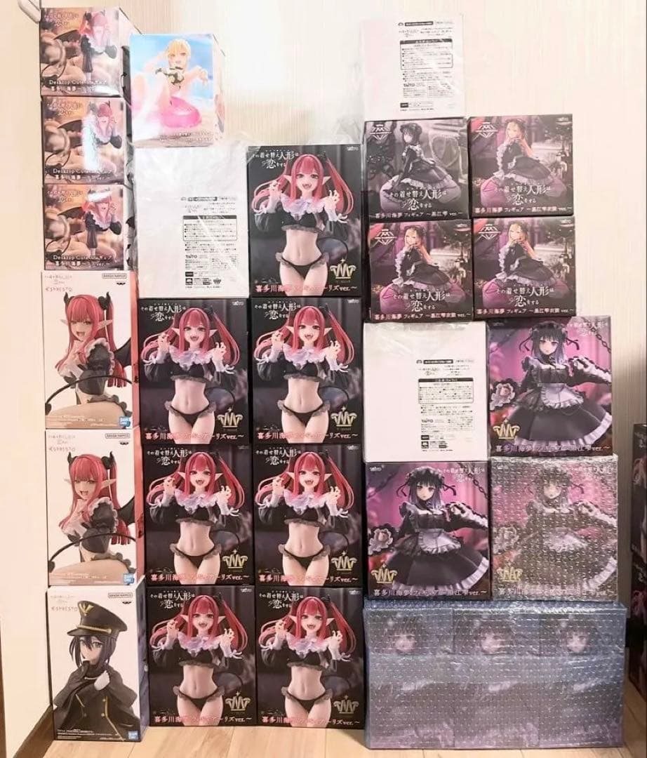 着せ恋 T-most AMP 海夢　フィギュア　まとめ売り　黒江雫　タイクレ限定