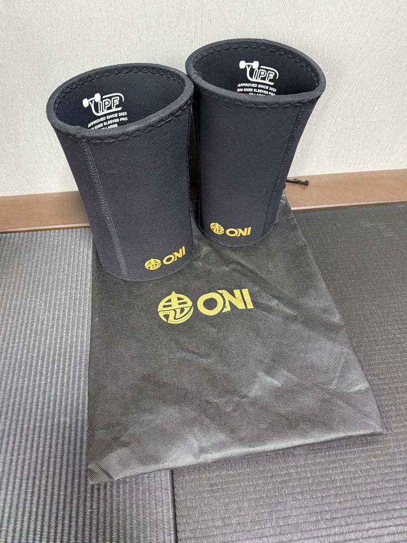 ONI ニースリーブPRO IPF公認 膝サポーター 鬼プロ S級品 XXL