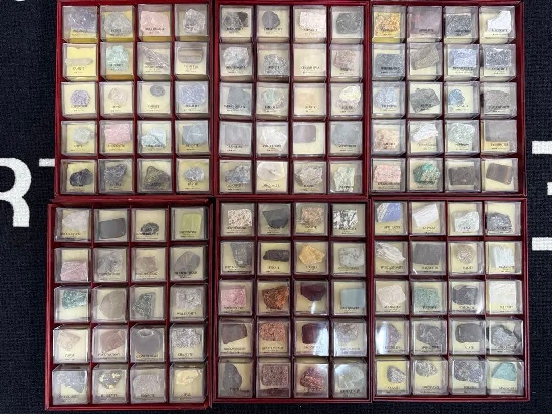 【絶版品】デアゴスティーニ 地球の鉱物 コレクション　全120個