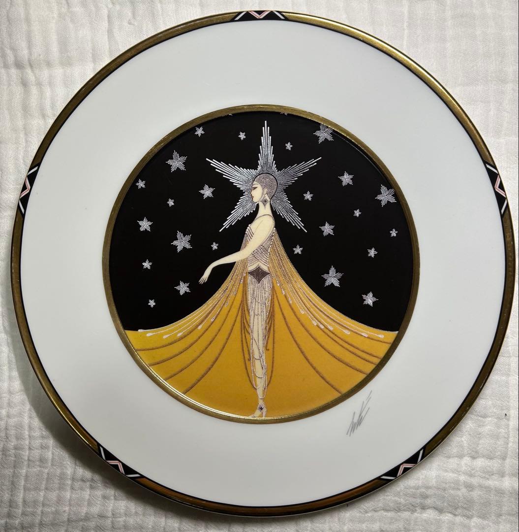 エルテ 『ニューヨーク、ニューヨーク』ファイン チャイナ 1990年 署名入