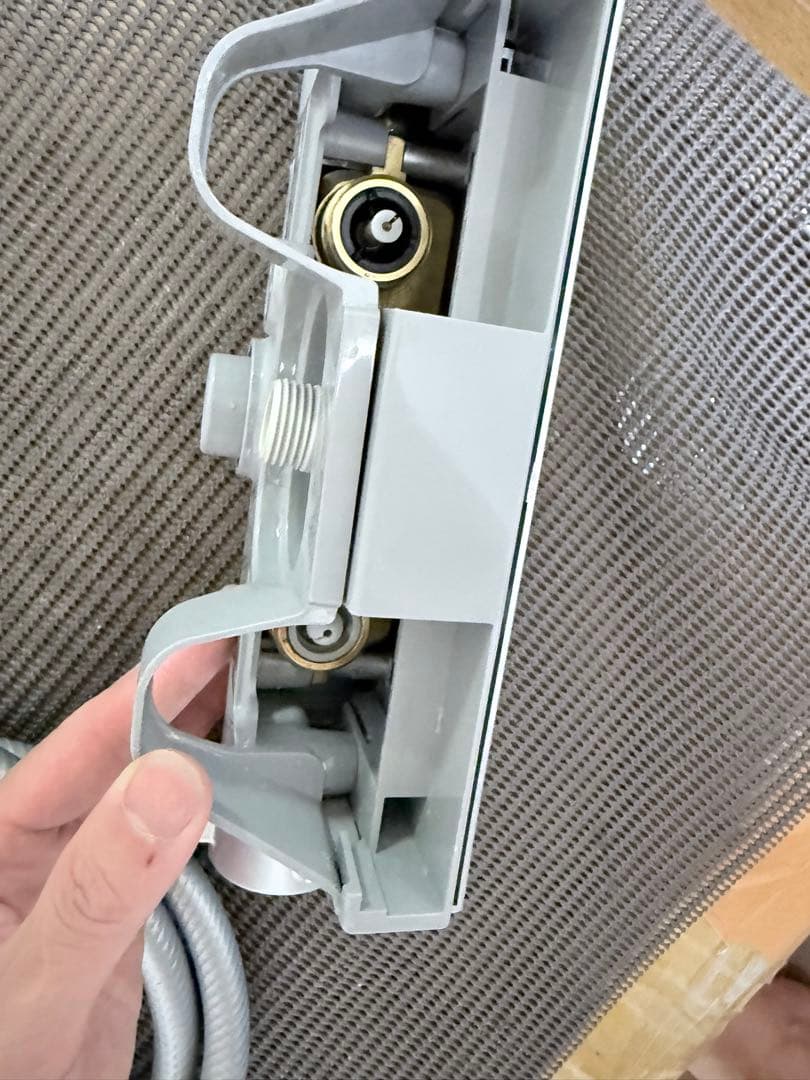 シルバー シャワーヘッド 約1.5mホース付き