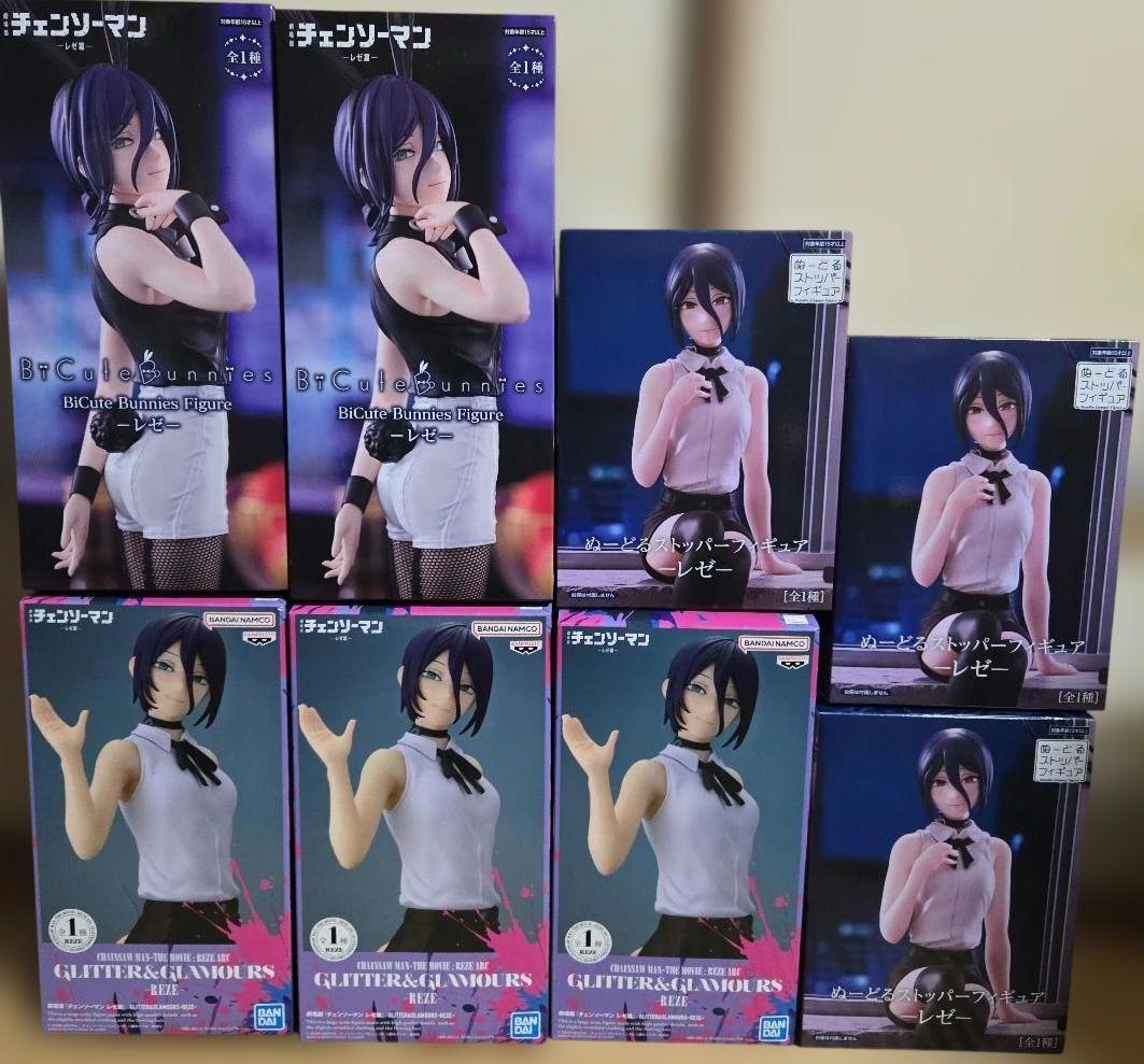 チェンソーマン レゼ フィギュア　まとめ売り　 バニー　ぬーどるストッパー