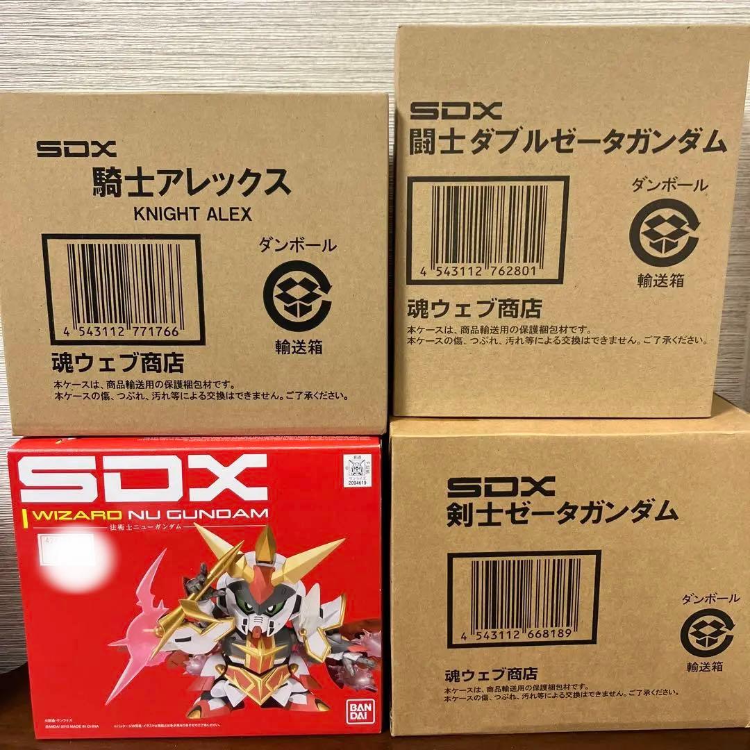 【未開封新品】SDX アルガス騎士団4体