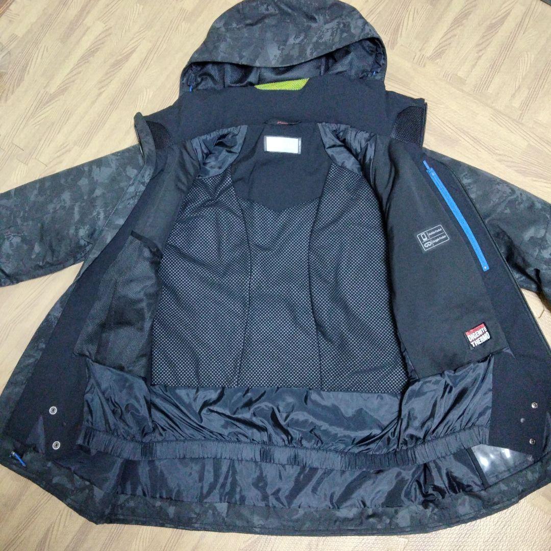 Phenix スキーウェア ブラックカモフラージュ