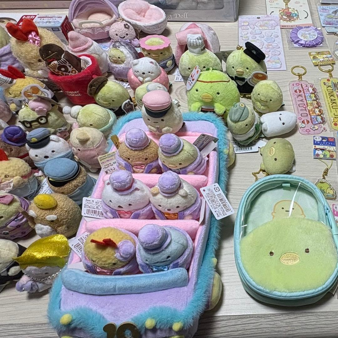 すみっコぐらし てのりぬいぐるみ等 まとめ売り【計91点】