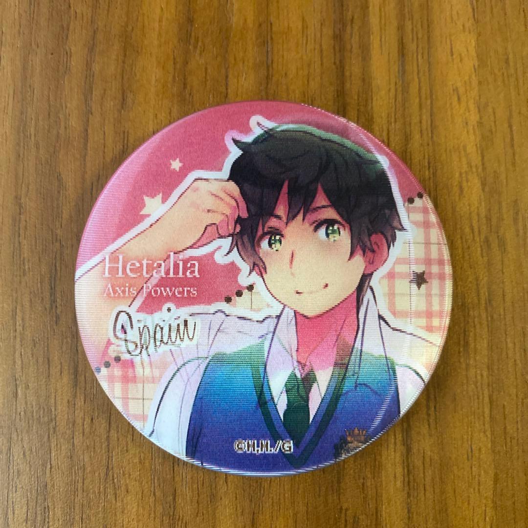 ヘタリア チェンジング缶バッジ　イギリス スペイン