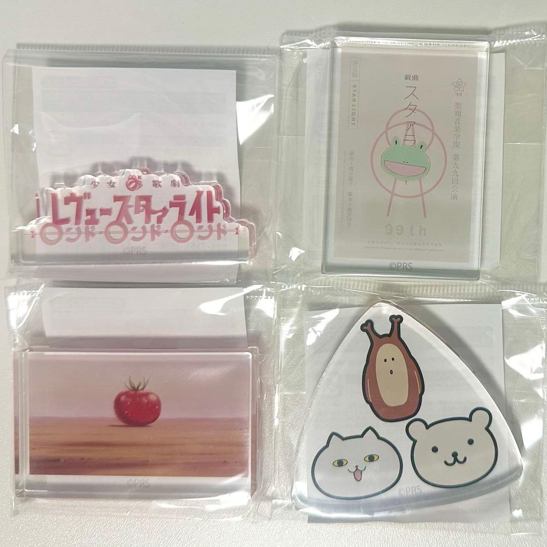 少女☆歌劇 レヴュースタァライト アクリルオブジェ キャラポップストア 2025
