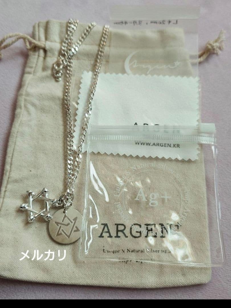 ARGEN+　限定 ASTROシルバーネックレス　チャウヌ