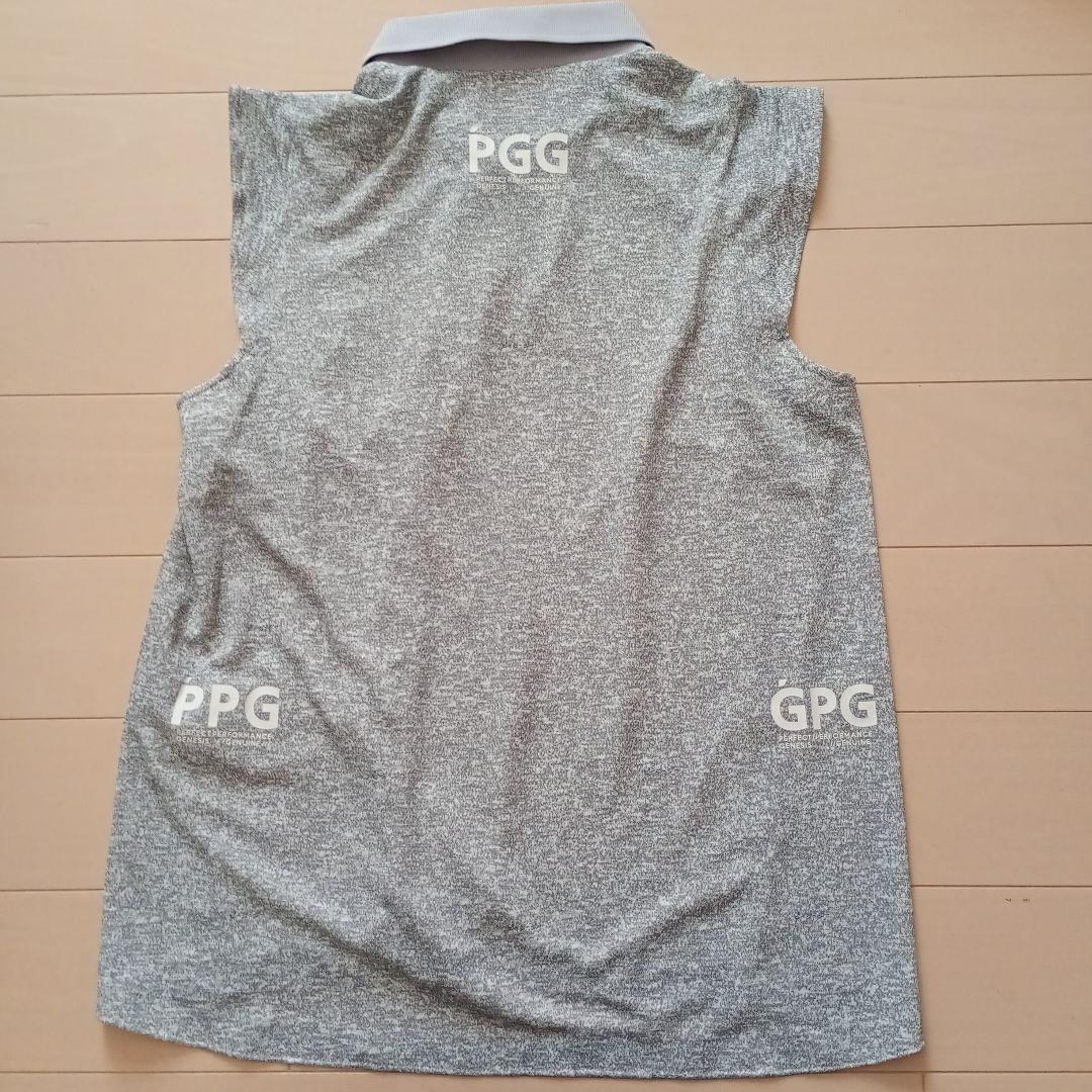 新品！PGG レディースグレー 半袖ポロシャツ M