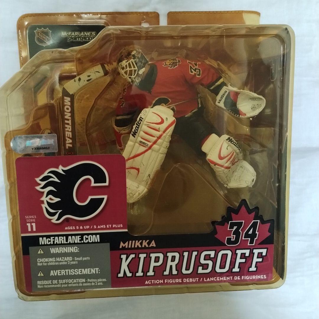 McFarlane Mikka Kiprusoff フィギュア 34