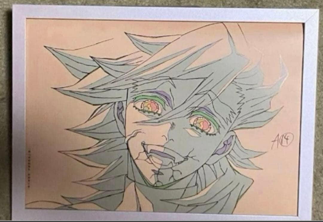 鬼滅の刃 童磨 額装品 ビジュアルアートパネル コレクション ufotable