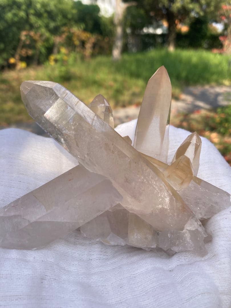 レムリアンシードピュアレイ　ゴールデンヒーラークラスター