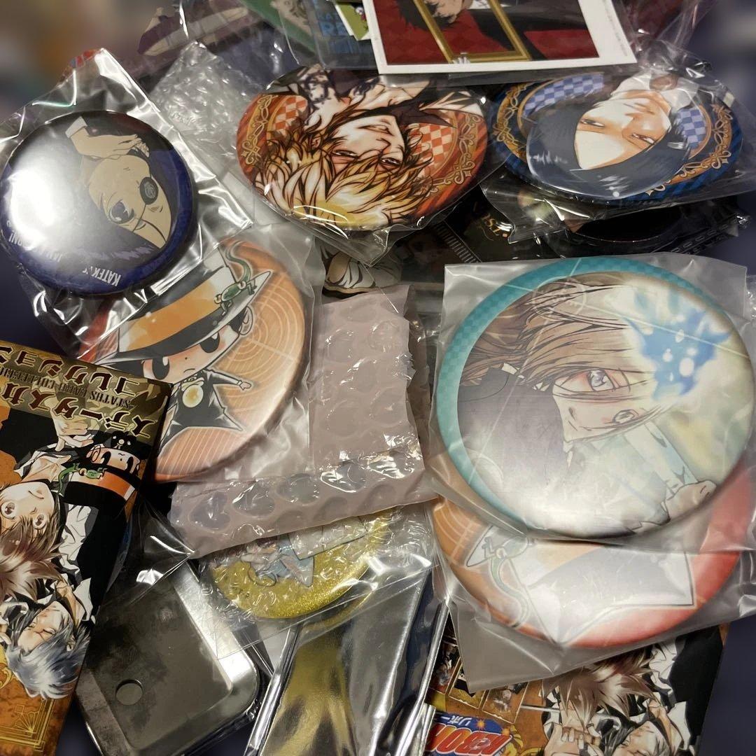 公*o様 【リボーン】缶バッジ・アクリル系・紙類まとめて売り