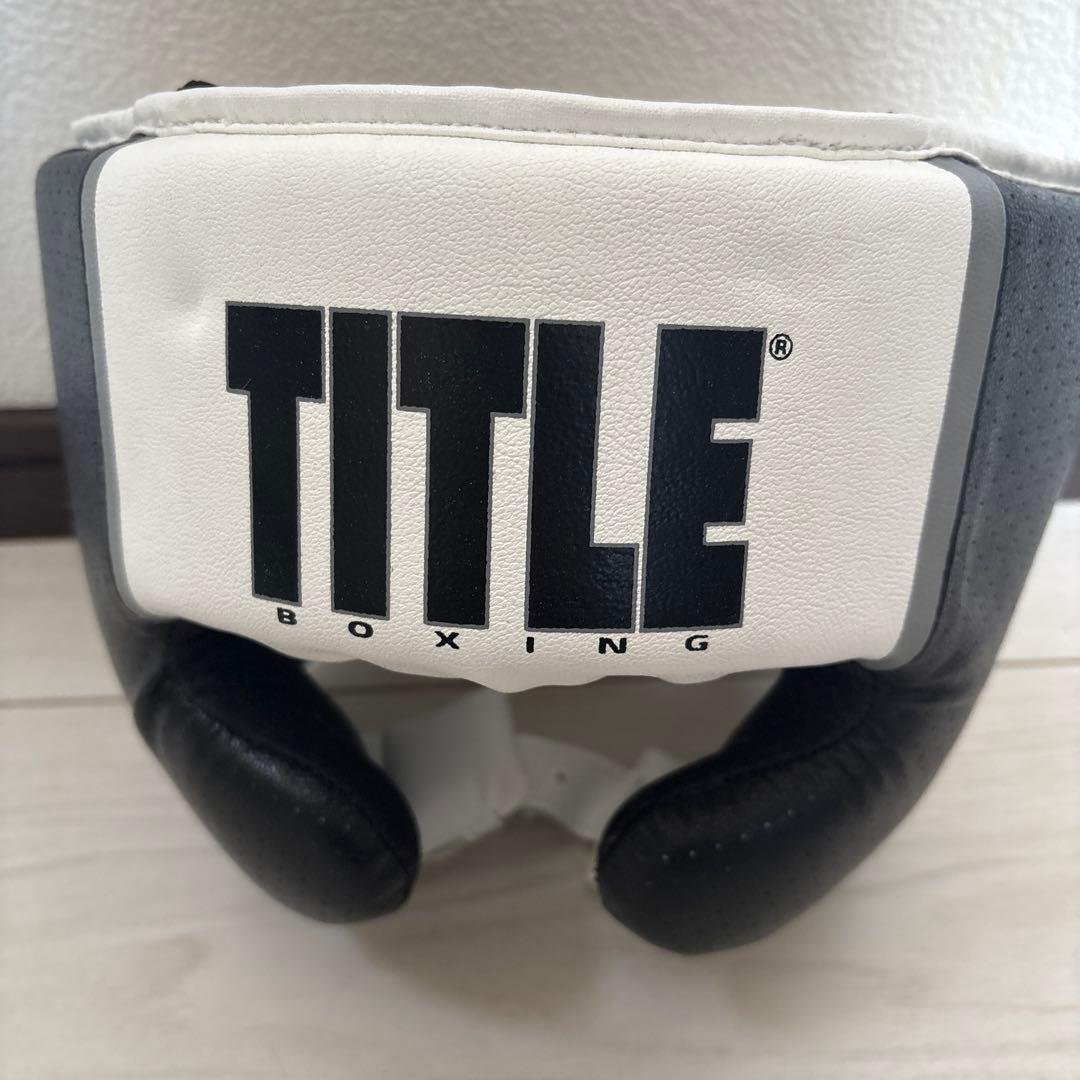 TITLE BOXING AEROVENT ヘッドギア L