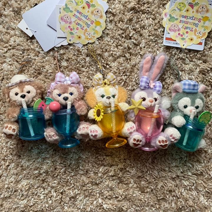 テイスティサマーサプライズ　ぬいぐるみストラップ　5点セット　ぬいスト