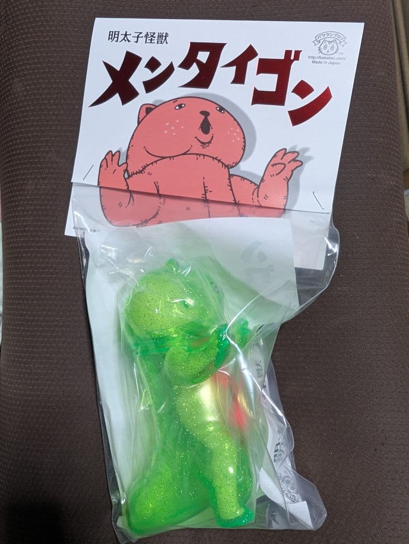 メンタイゴン バケタンブログ×高田憂希コラボ ソフビ メロンソーダ