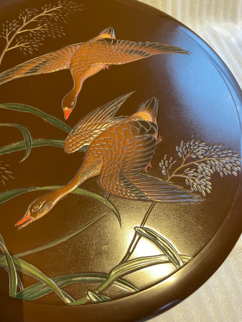 篠原如雪　漆　茶箱