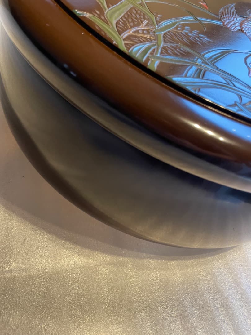 篠原如雪　漆　茶箱