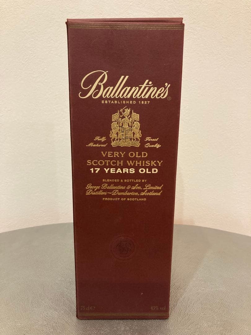 未開封Ballantine's17Years Old Scotch Whisky