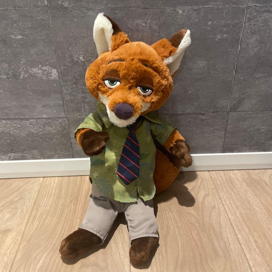 ズートピア Sekiguchi あそんで！ニック・ワイルド ぬいぐるみ