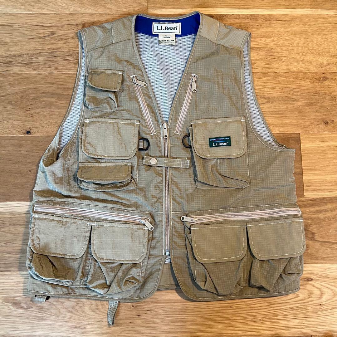 L.L.Bean フィッシングベスト ベージュ　FREAK'S STORE