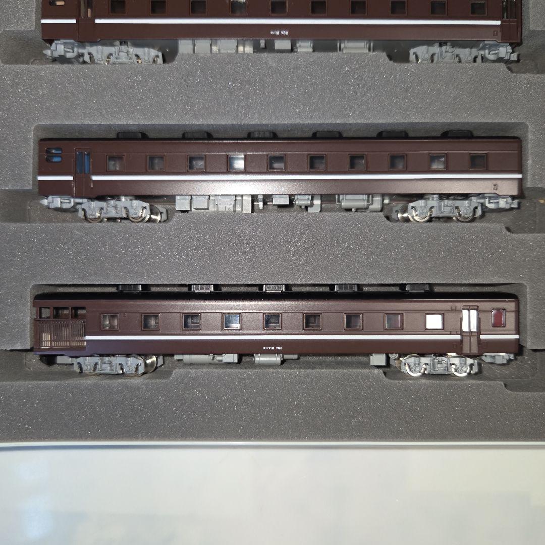 現状品 TOMIX JR 12系客車（やまぐち号用レトロ風客車セット）